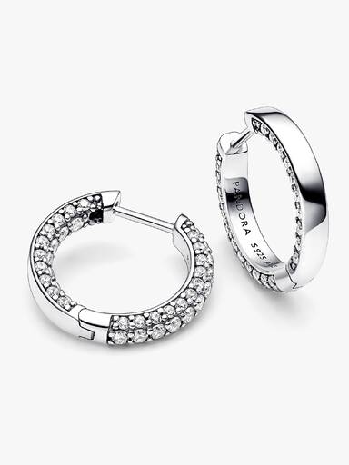 Pandora Timeless Pavé Enkeltrække Creoler