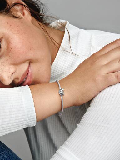 Pandora Moments Slangekædearmbånd med Sommerfuglelås