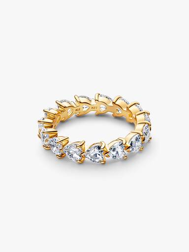 Bånd med Klare Hjerter Ring