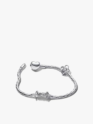 Amour & hjerte hængelås charm & armbåndssæt