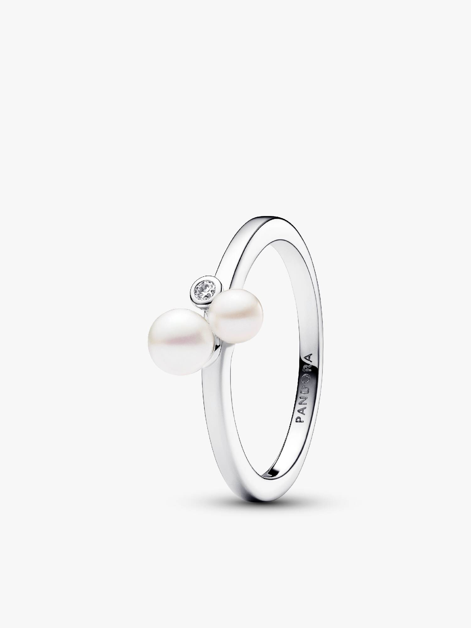 Duo Ring med Behandlede Ferskvandskulturperler