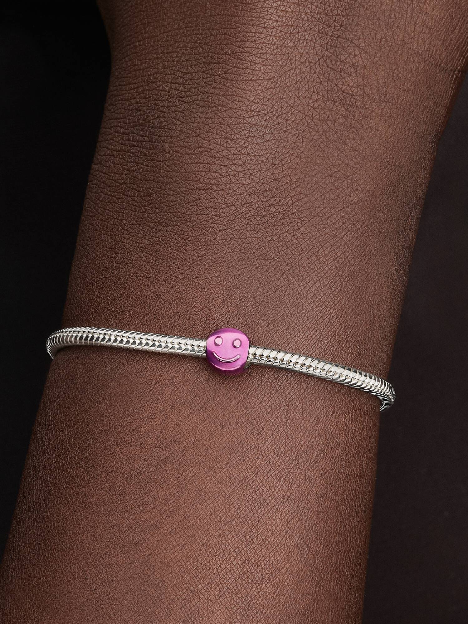 Pink Smiley Minicharm