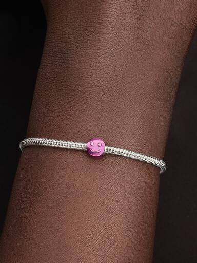 Pink Smiley Minicharm