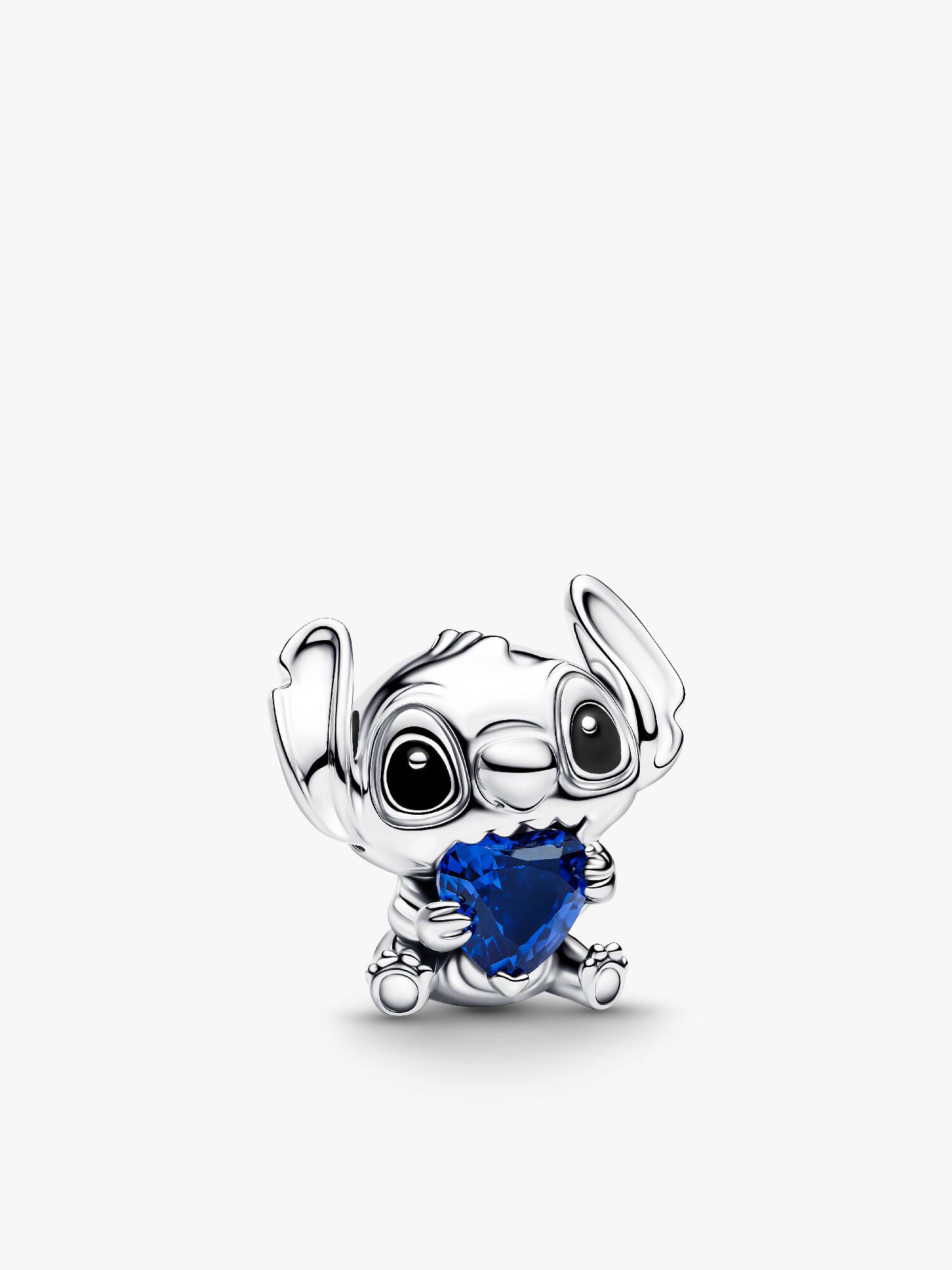 Disney Stitch Blåt Hjerte Charm
