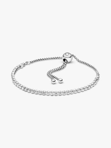 Funklende Slider Tennisarmbånd