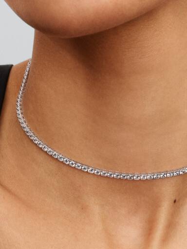 Tennis Choker Halskæde