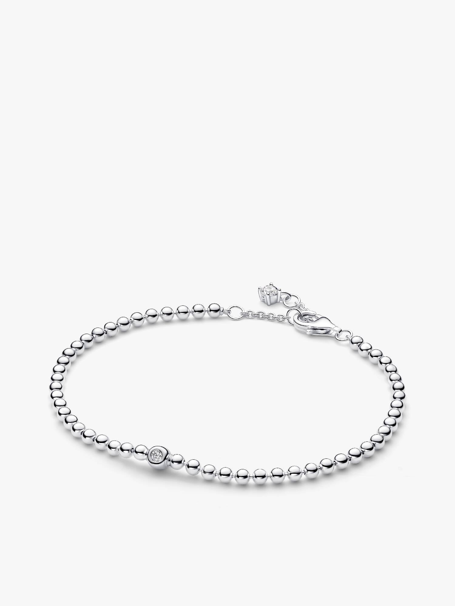 Perler & Funklende Sten Armbånd