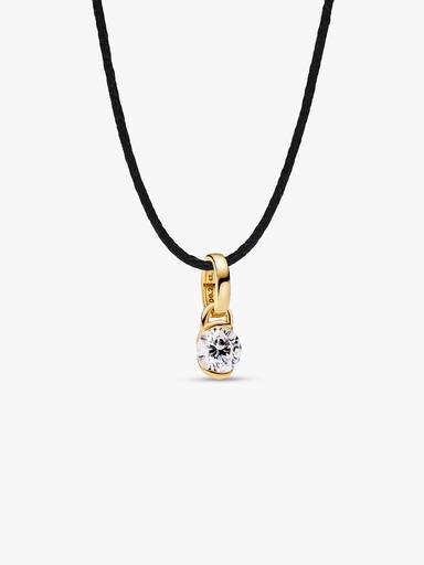 Pandora Talisman uendelighedsvedhæng i 14 kt. guld med laboratorieskabt diamant