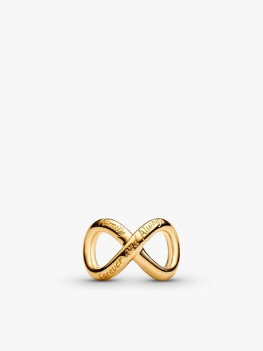 Guldfarvet Charm‑Sæt