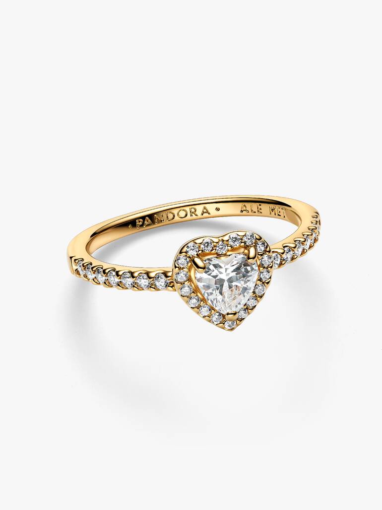 Fremhævet Hjerte Ring