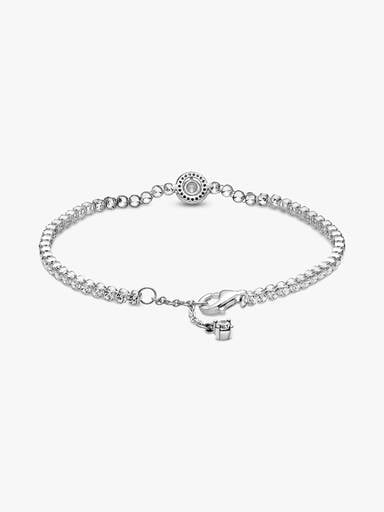 Funklende Halo Tennisarmbånd