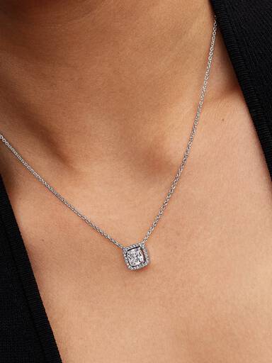 Halo Collier Halskæde med vedhæng