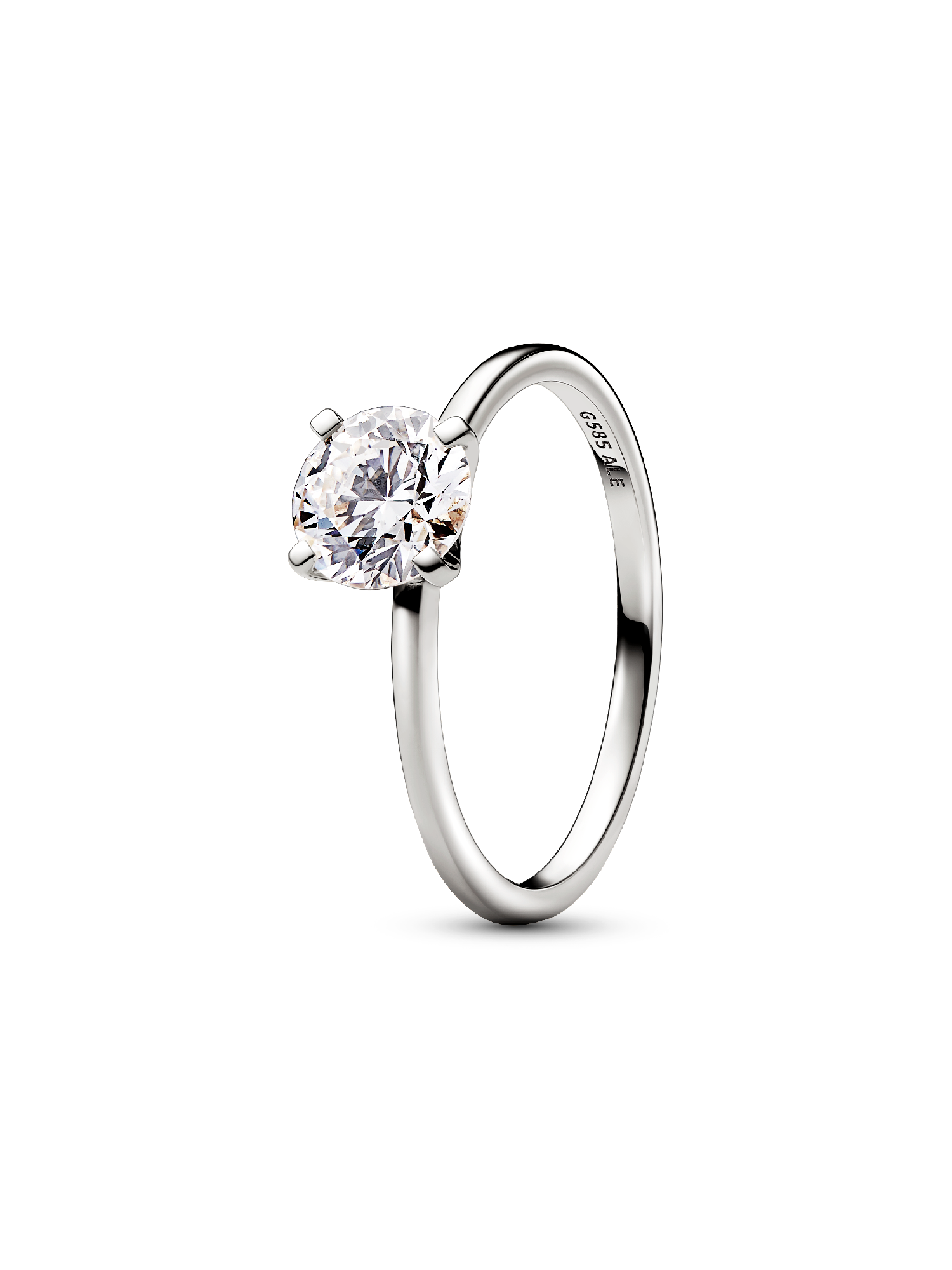 Pandora Era ring i 14 kt. hvidguld med laboratorieskabt diamant