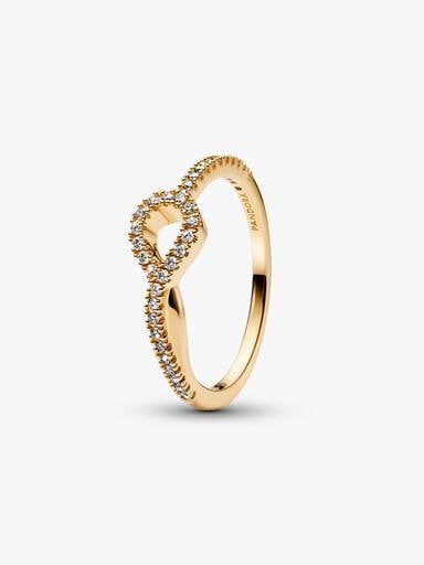 Pandora Infinite Pavé Ring med laboratorieskabt diamant