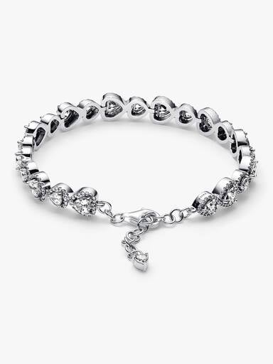 Halo Hjerter Armbånd