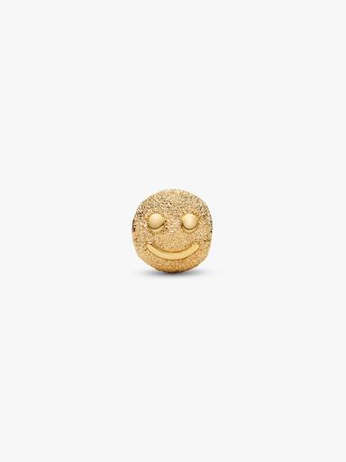 Tekstureret Smiley Minicharm