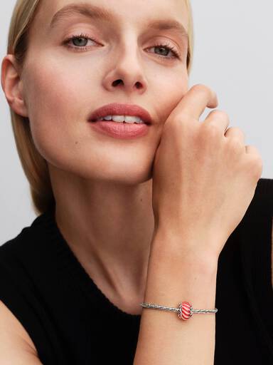 Bolsjer Muranoglas Charm