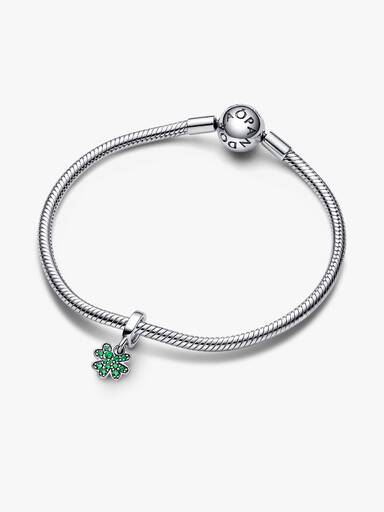 Firkløver Charm med Vedhæng