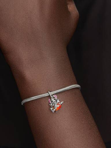 Disney Stitch Rumfærge Charm med vedhæng