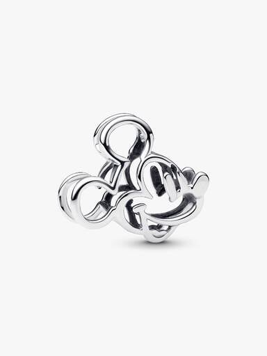 Disney Mickey Mouse Charm med åbent mønster