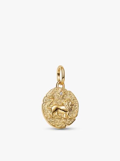 Halskædesæt med Løve Medaljoncharm