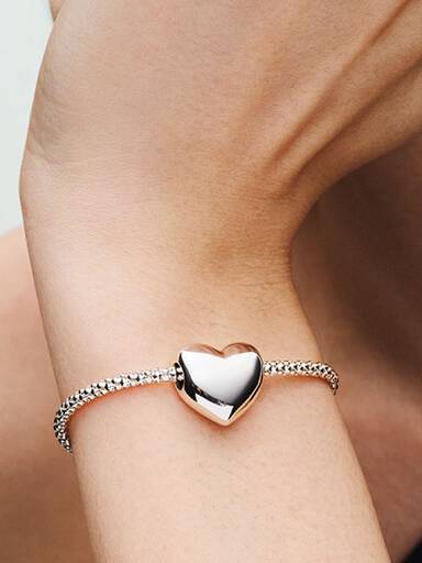 Be Love Indgraverbart Stort Hjertecharm