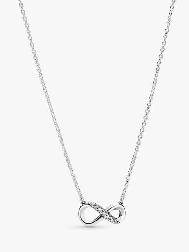 Funklende Uendelighed Collier-Halskæde