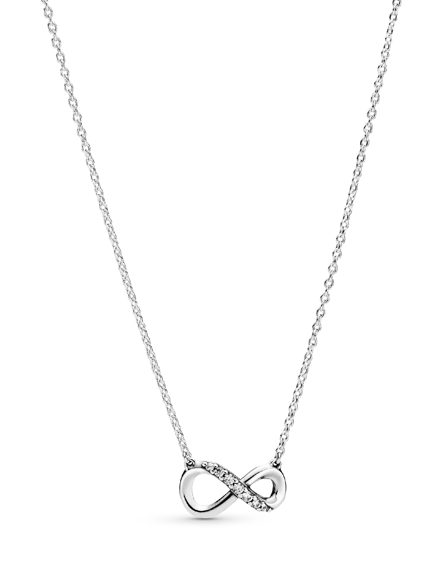 Funklende Uendelighed Collier-Halskæde