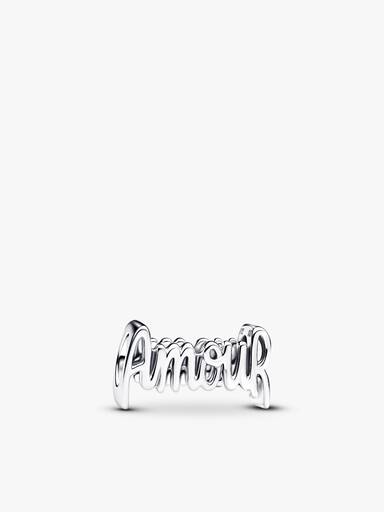 Amour & hjerte hængelås charm & armbåndssæt