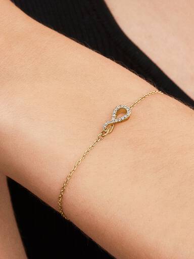 Pandora Infinite Pavé Armbånd med laboratorieskabt diamant