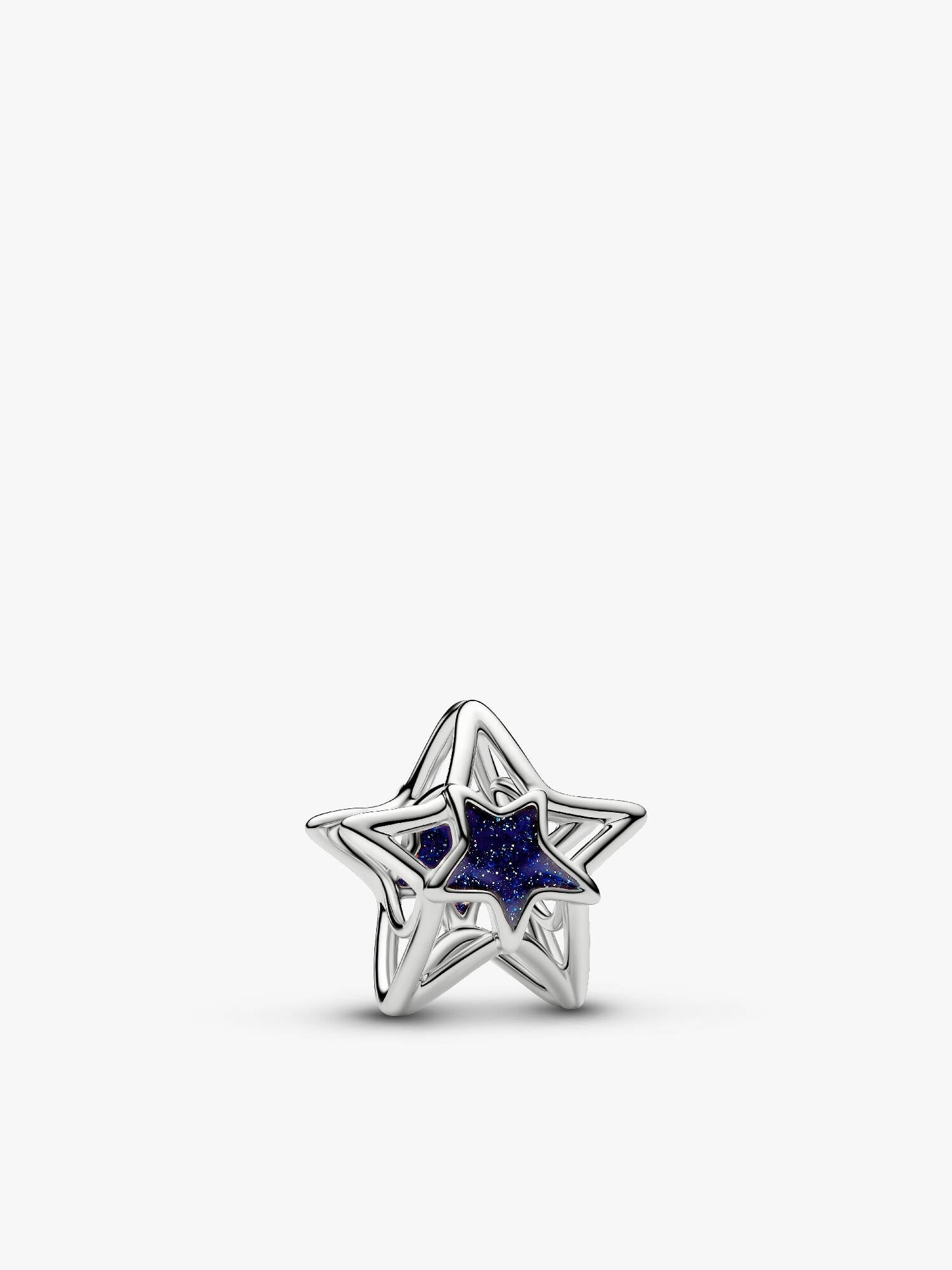 Stjerne Openwork Charm 