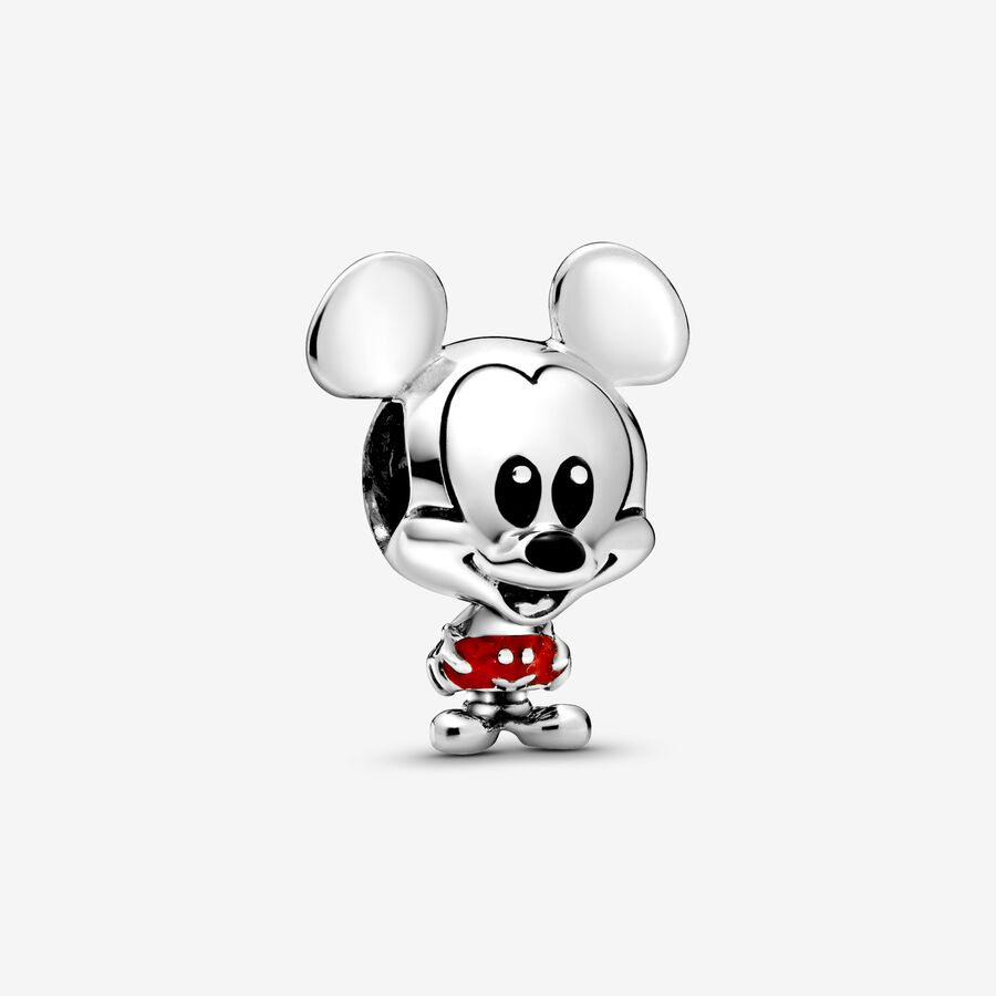 Disney Mickey Mouse Røde Bukser Charm image number 0