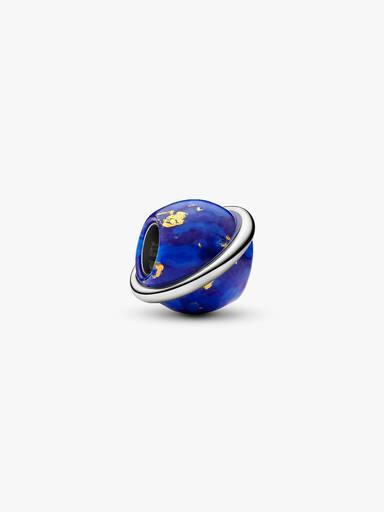 Himmelsk Blå Planet Charm