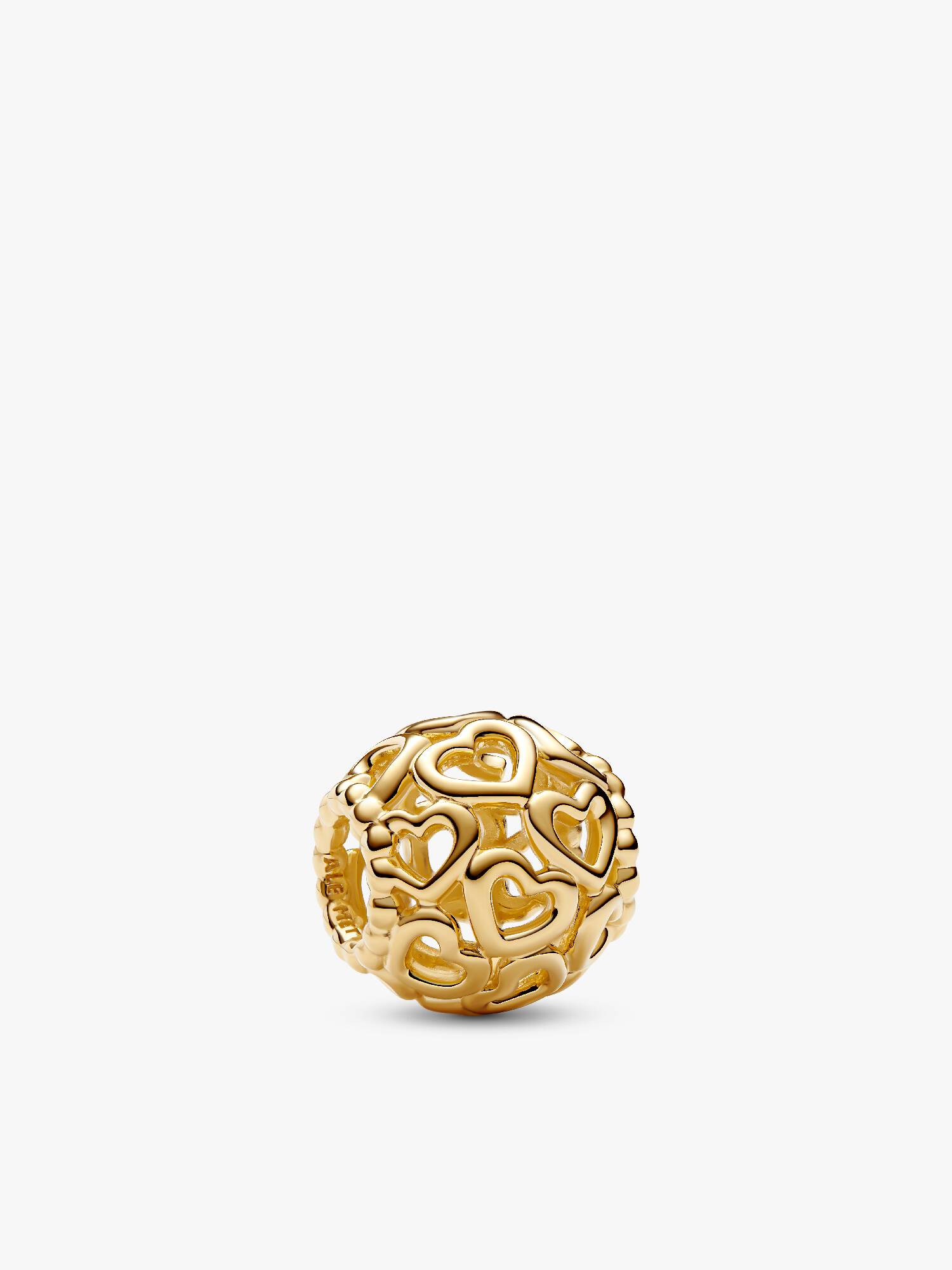 Åbent Hjertemønster Charm