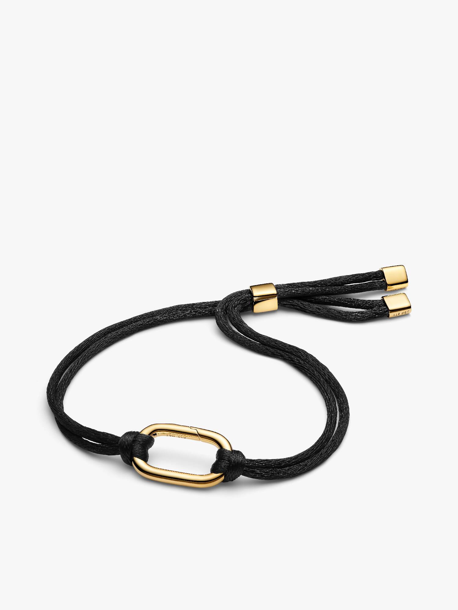 Armbånd med snor og led, der kan åbnes