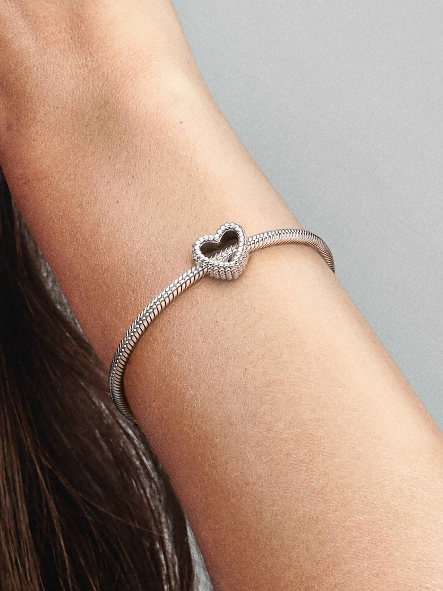 Åbent Kuglehjerte Charm