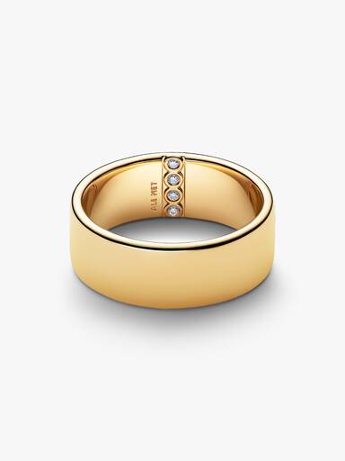 Indgraverbar Bred Båndring