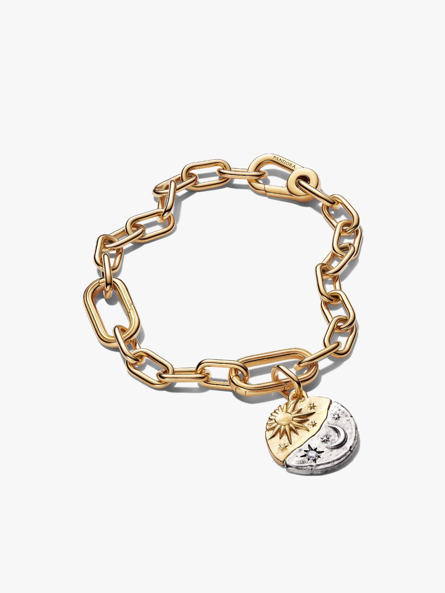 Sol & Måne Medaljon Armbåndssæt