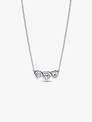Halo Hjerte Trilogi Collier-Halskæde