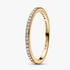 Pandora Era ring med halvt evighedspavébånd i 14 kt. guld med laboratorieskabte diamanter Pandora Era ring med halvt evighedspavébånd i 14 kt. guld med laboratorieskabte diamanter