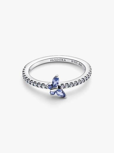 Funklende Sommerfugl Ring