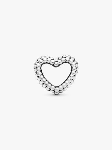 Åbent Kuglehjerte Charm