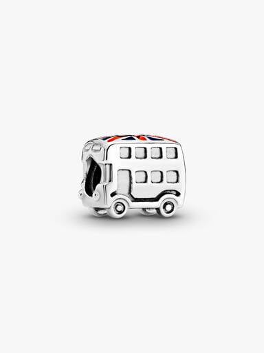London Bus med Union Jack Charm