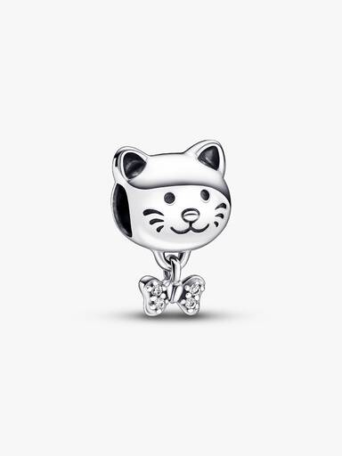 Kat & Sløjfe Charm