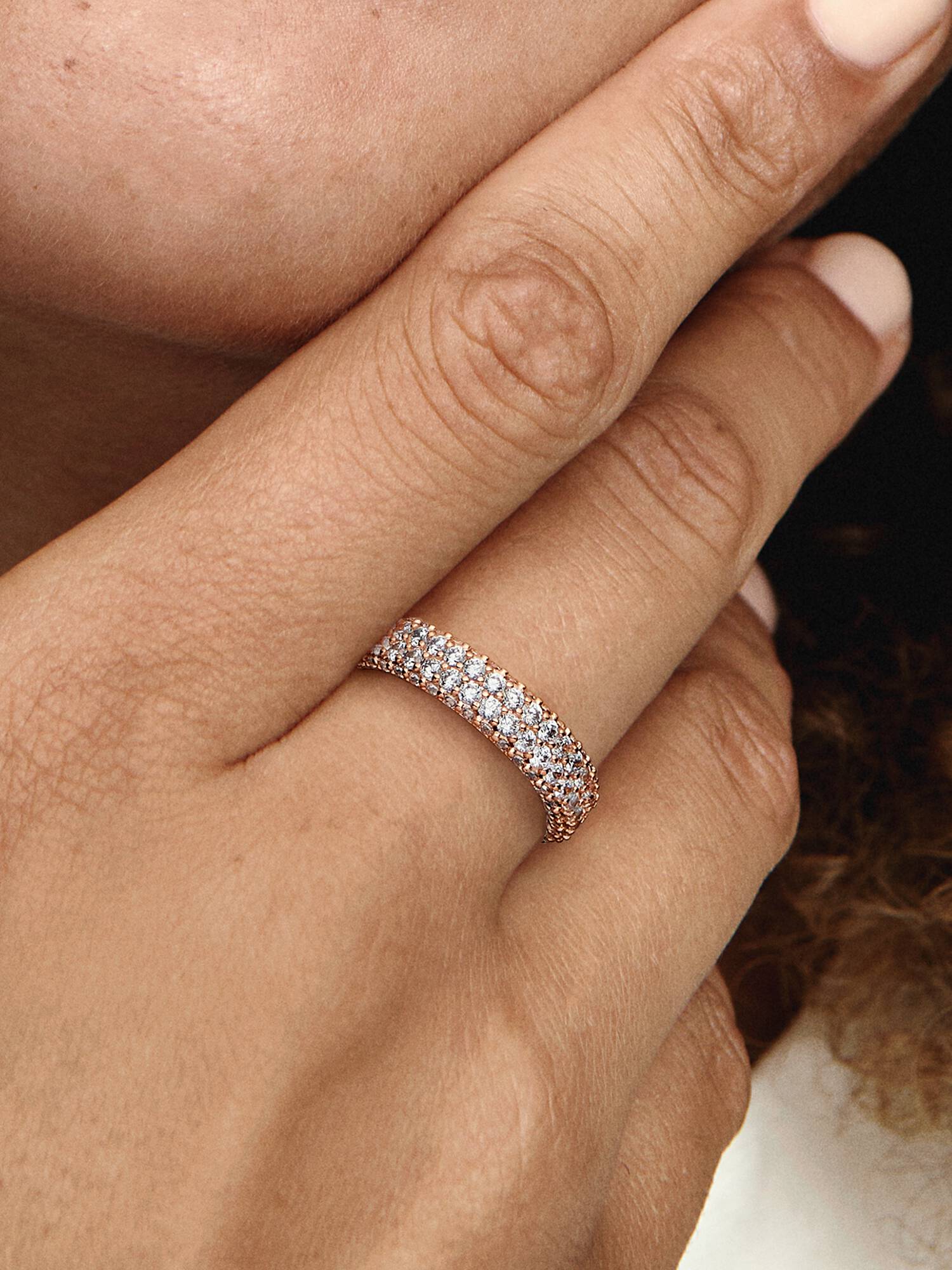 Pandora Timeless Pavé Dobbeltradet Ring