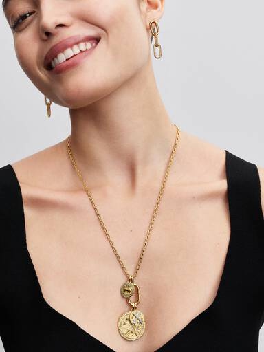 Løve Medaljoncharm