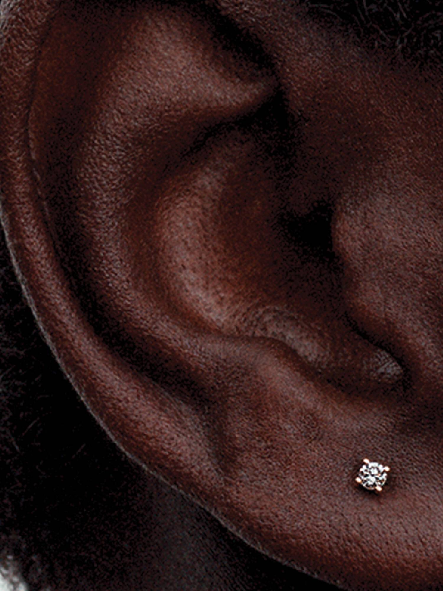 Pandora Era ørestik i 14 kt. guld med laboratorieskabt diamant