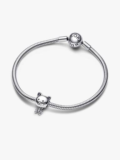Kat & Sløjfe Charm