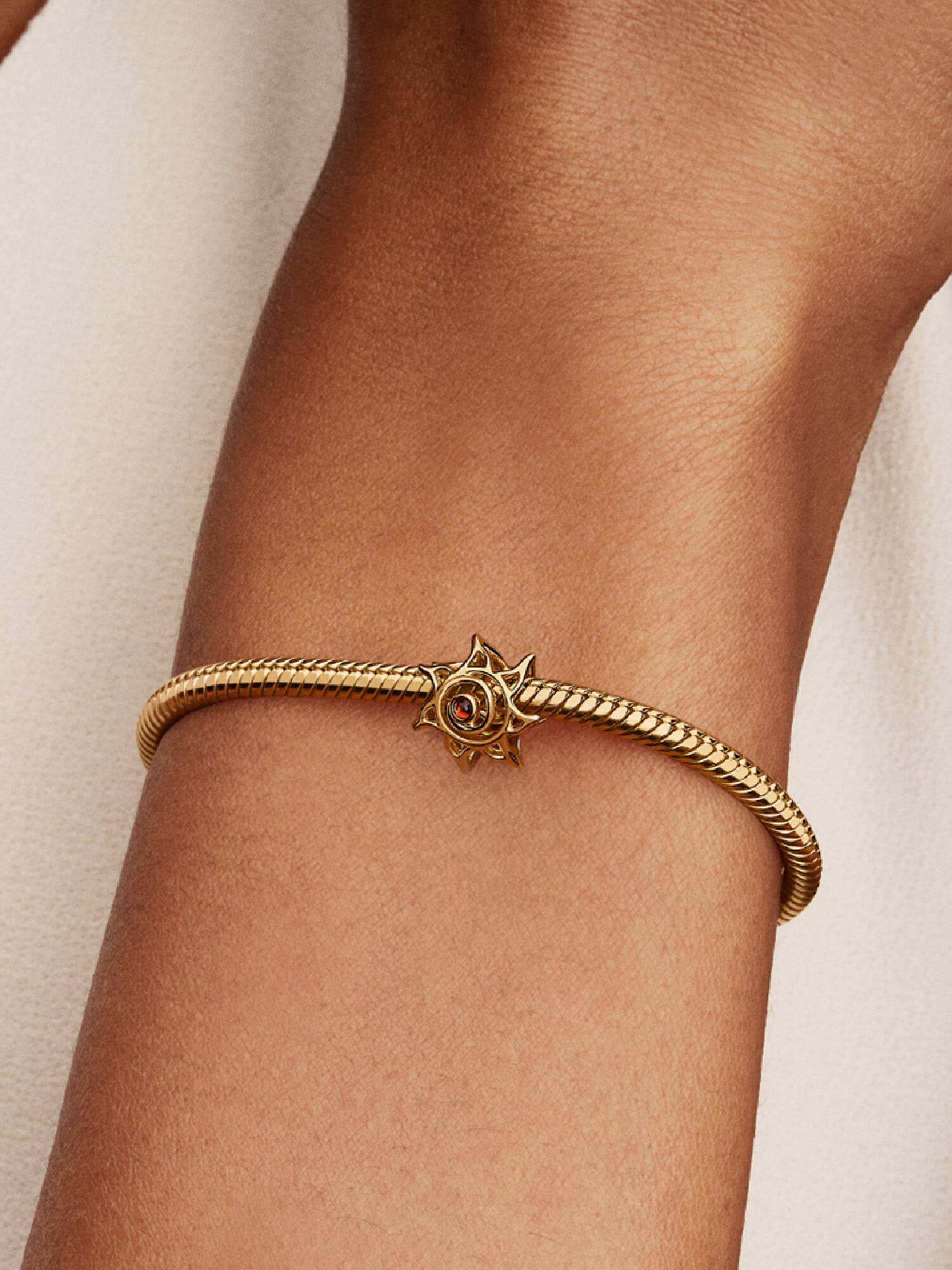 Sol Openwork Charm 