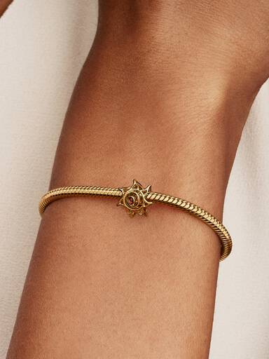 Sol Openwork Charm